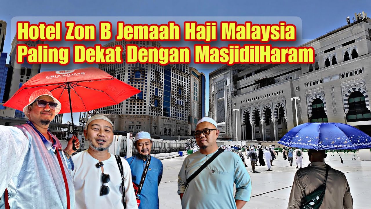 Laluan Hari-Hari Jemaah Haji Malaysia !!! Meredah 40 Degree Setiap Hari