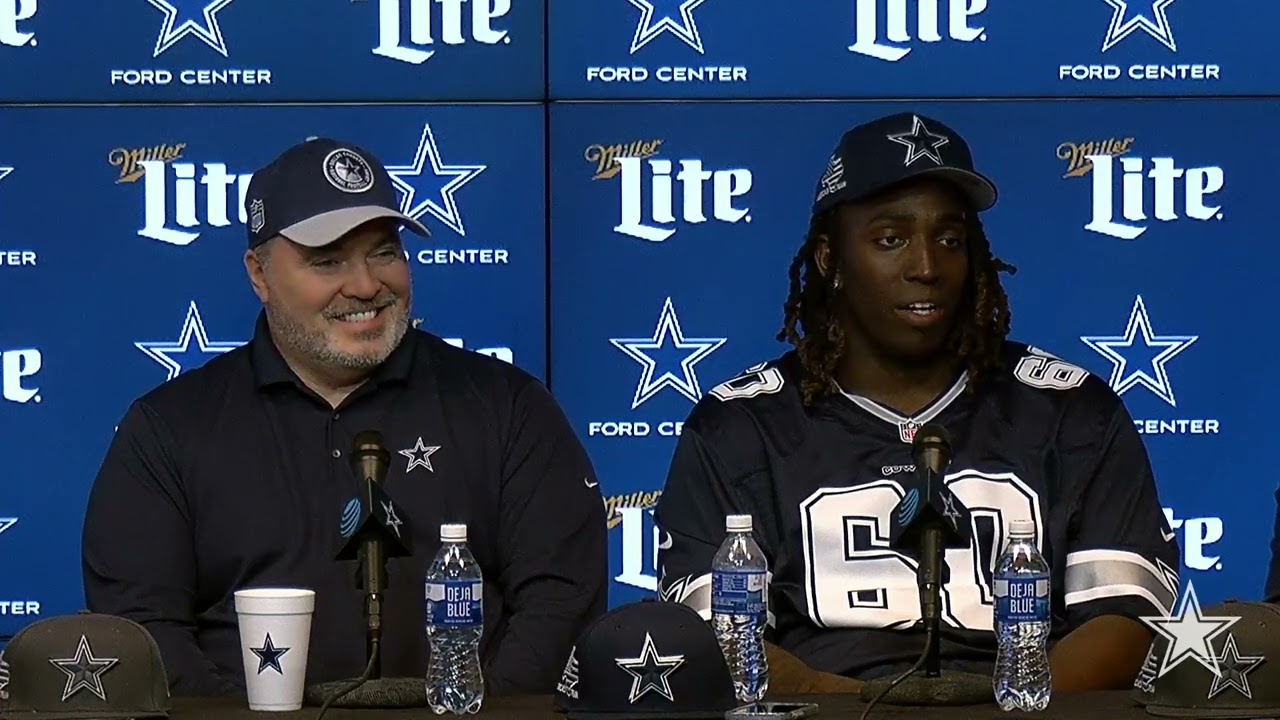 Tyler Guyton Introduction Press Conference | Dallas Cowboys 2024