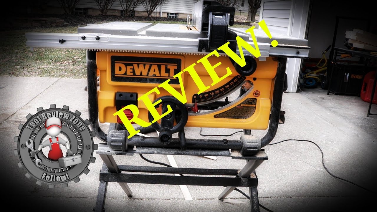 DEWALT

15-Amp Corded 10 in. Compact Job Site Table Saw REVIEW! DW745S

