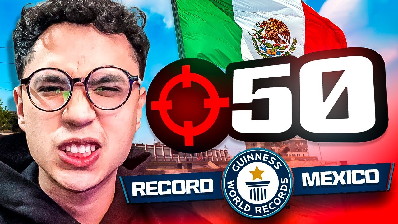 NUEVO RECORD - 50 KILLS SOLOS REBIRTH 🇲🇽