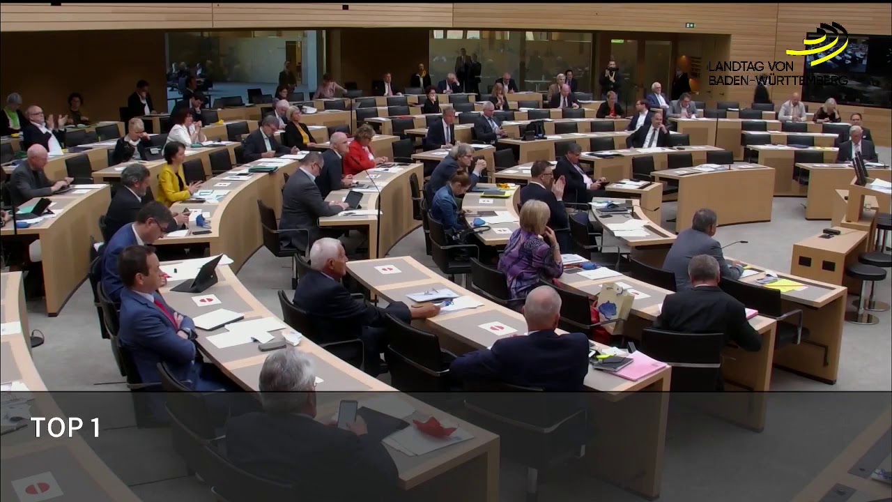 Rede von Minister Lucha im Landtag Baden-Württemberg