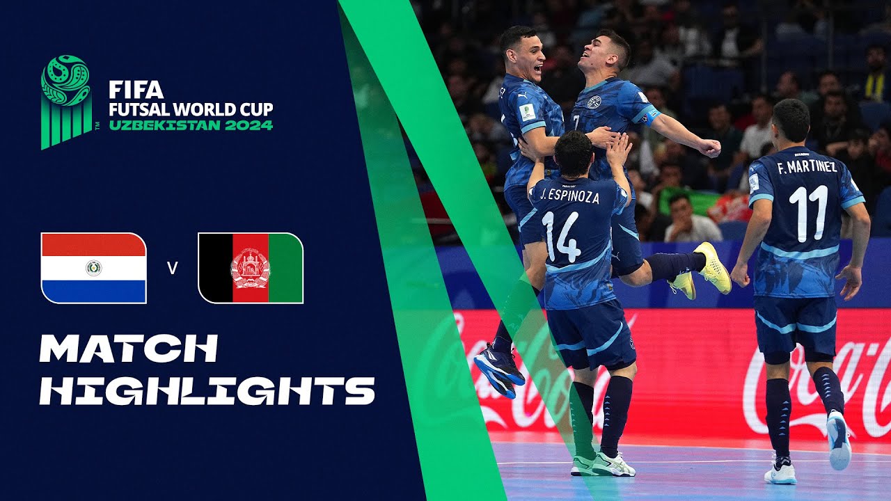 HIGHLIGHTS: Paraguay v Afghanistan | FIFA Futsal World Cup Uzbekistan 2024