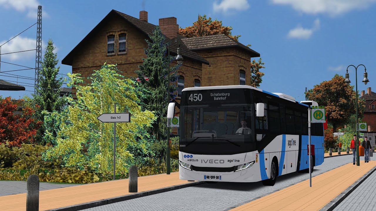[OMSI 2] #195 | Ligne 450 | Iveco Crossway Pop New Face Voith