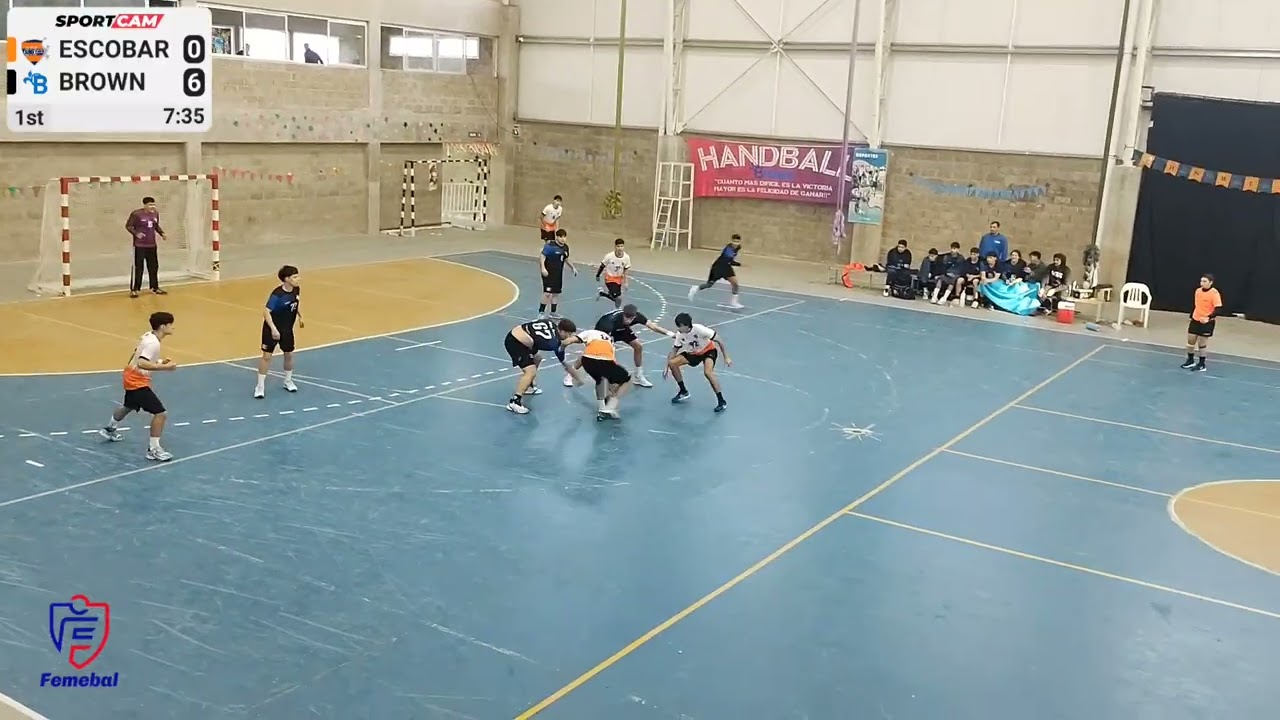 5 JULIO 2025 JUNIORS ESCOBAR VS BROWN PRIMER TIEMPO