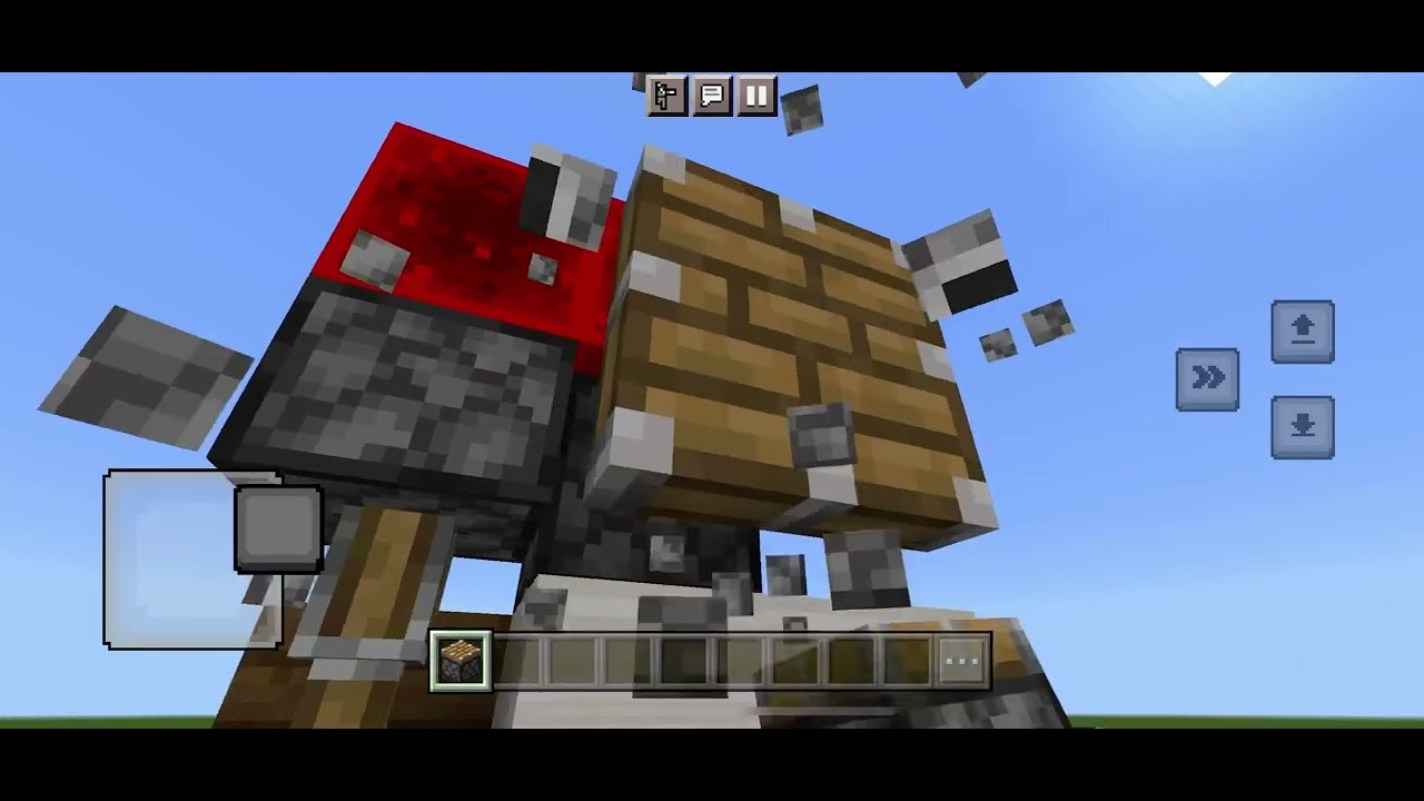 Building a piano in Minecraft