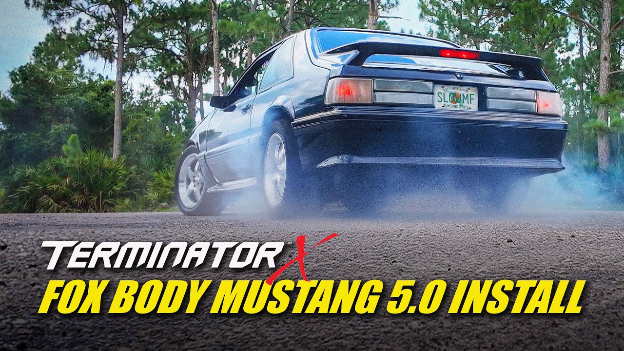Holley Terminator X Install on a Foxbody Mustang