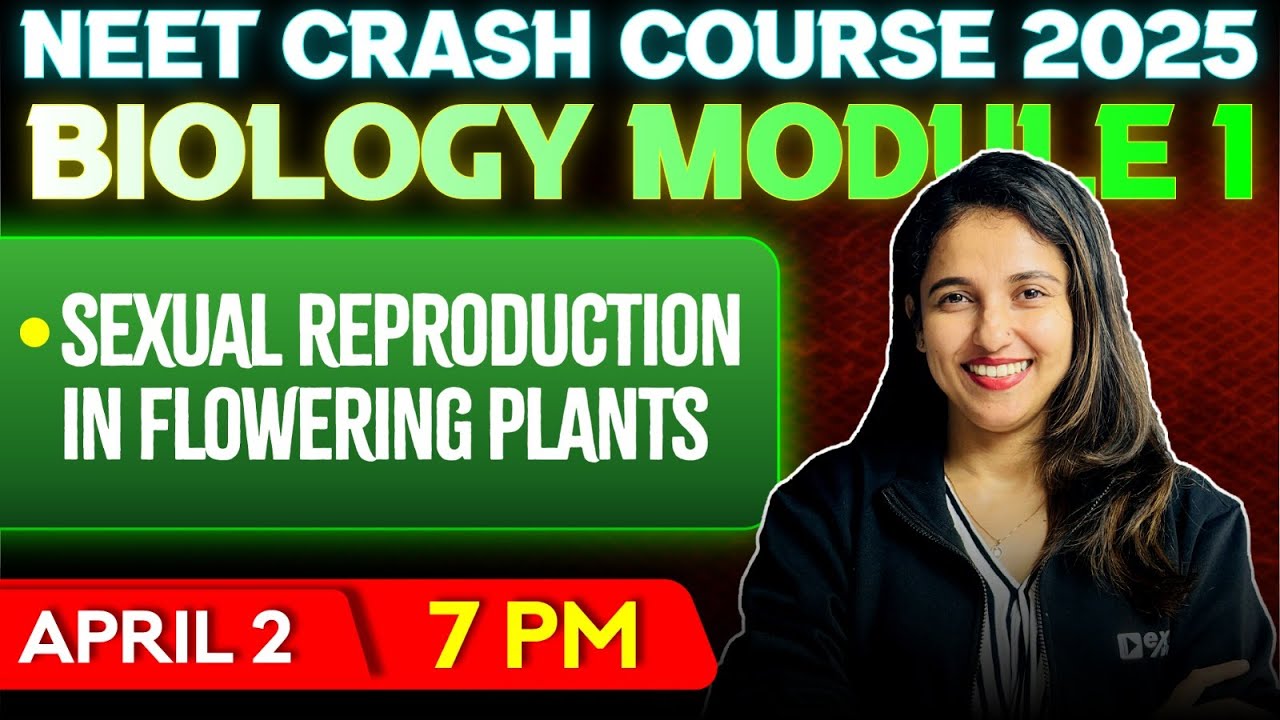 First Class Free on Youtube |NEET Crash Course 2025 | Biology | Module 1