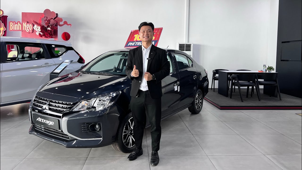 Attrage 5 Chỗ Xe Nhật Nhập Thái | Giảm Sâu Đầu Năm #mitsubishi #mitsubishitayninh #attrage #xe5cho 