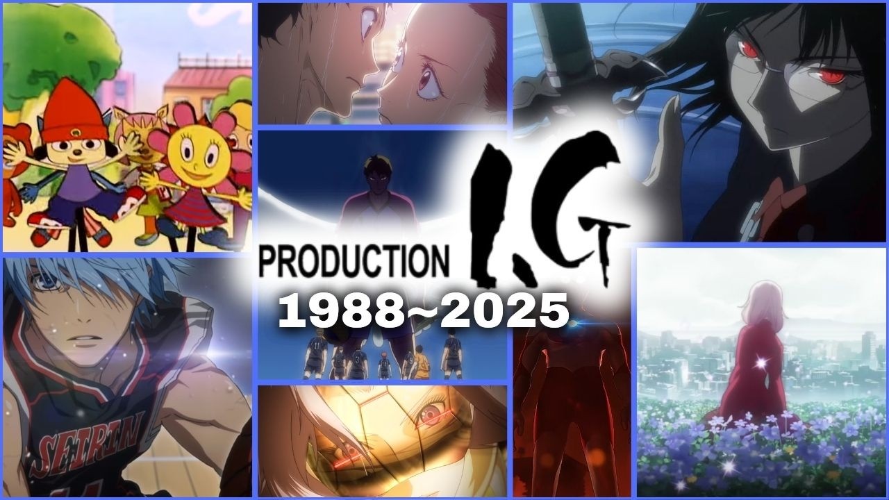 Evolution Anime Openings PRODUCTION IG Studio (1988~2025)