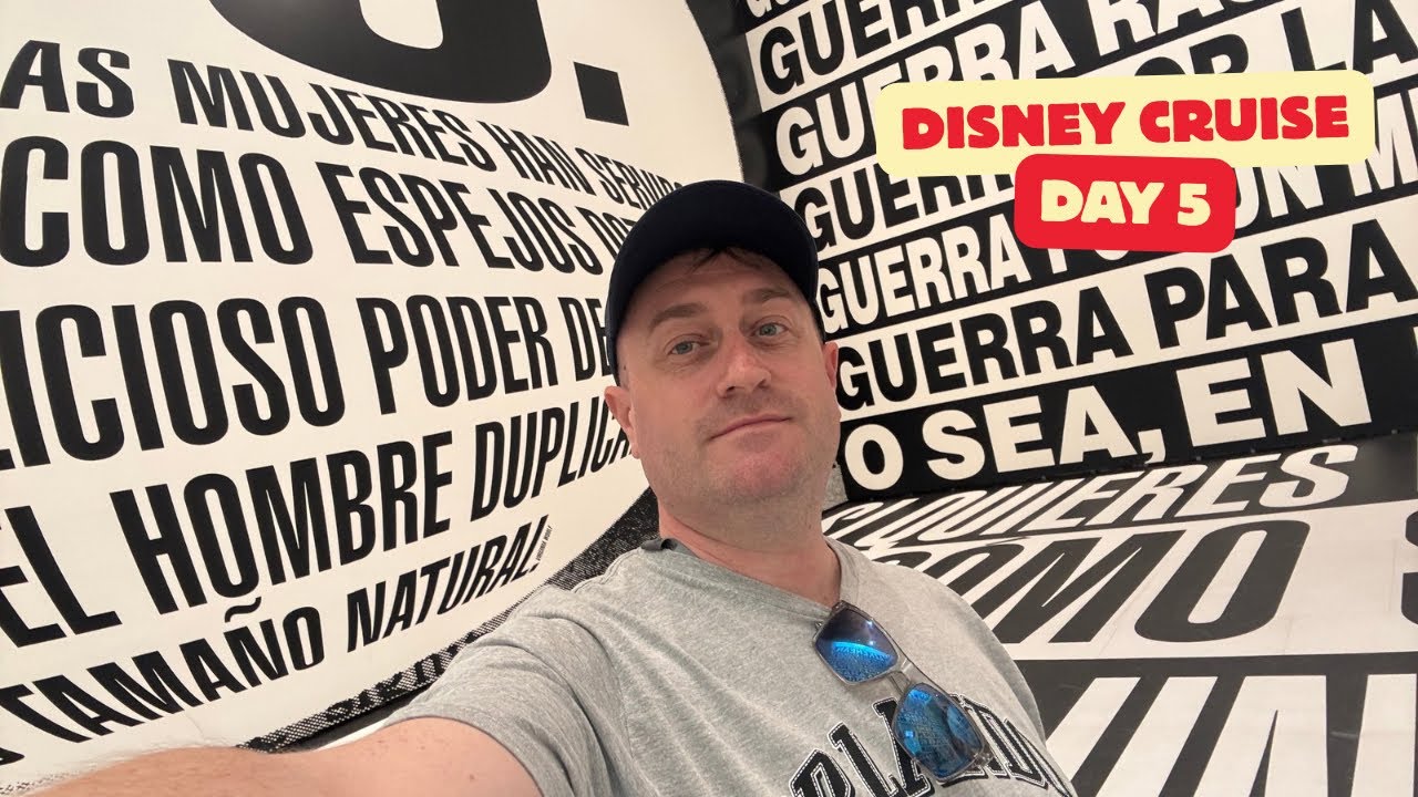 Видеоблог круизной линии Disney / День 5 / Бильбао, Испания. Музей Гуггенхайма и танцевальная веч...