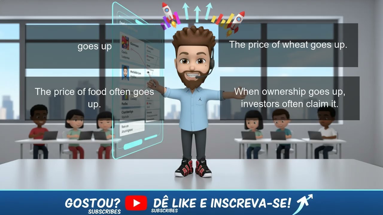 E aí, galera! Você NÃO vai acreditar como 'goes up' pode mudar seu inglês!