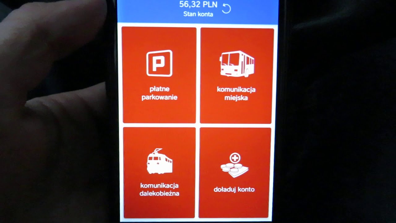 Jak korzystać z aplikacji moBILET - Instrukcja obsługi: Bilety do parkowania i komunikacji miejskiej
