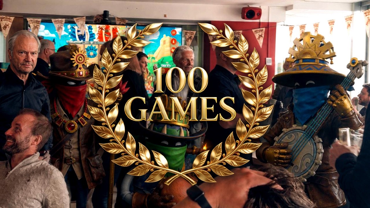 100 games deserved a proper celebration