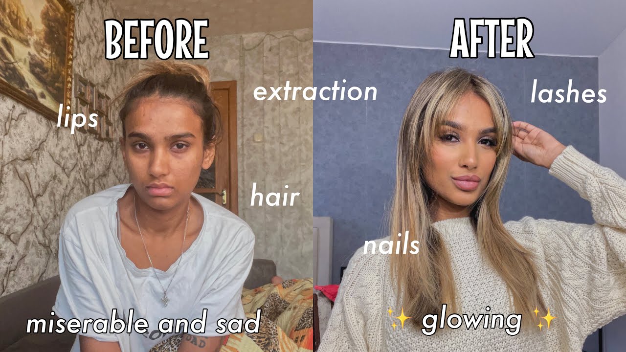 EXTREME Glowup Transformation || glowing up after reaching my lowest