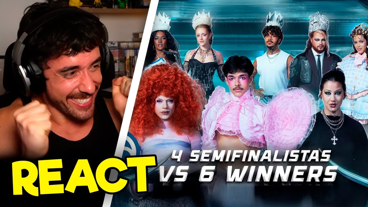 A FINAL VAZADA ERA FAKE! - React Corrida das Blogueiras 7 (Episódio 8 - SEMIFINALISTA vs. 6 WINNERS)