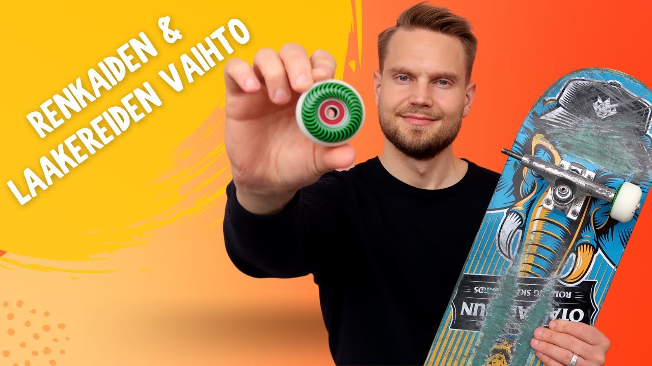 THE REAL SKEITTIKOULU: Renkaiden ja laakereiden vaihto