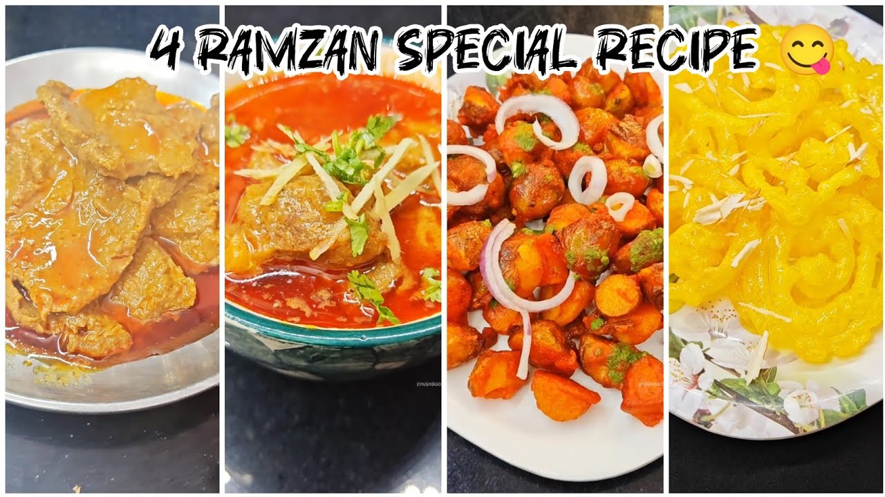 4 Ramzan Special Easy Quick Recipes 😋