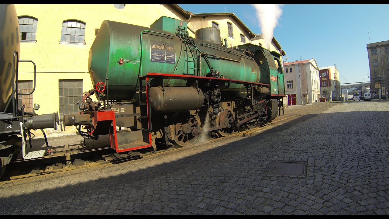 Steam locomotive in Setuza - Ústí n / L -  2013