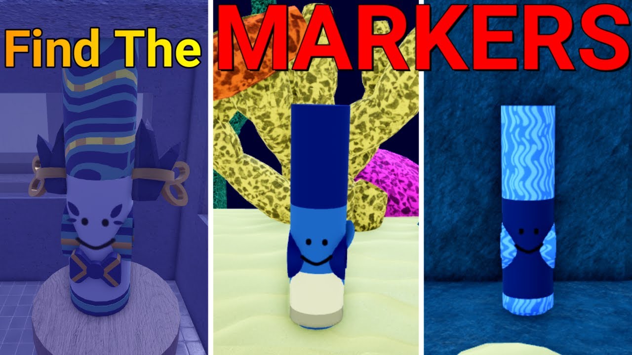Найдите маркеры в игре FISH LAND, часть 45 (Roblox)