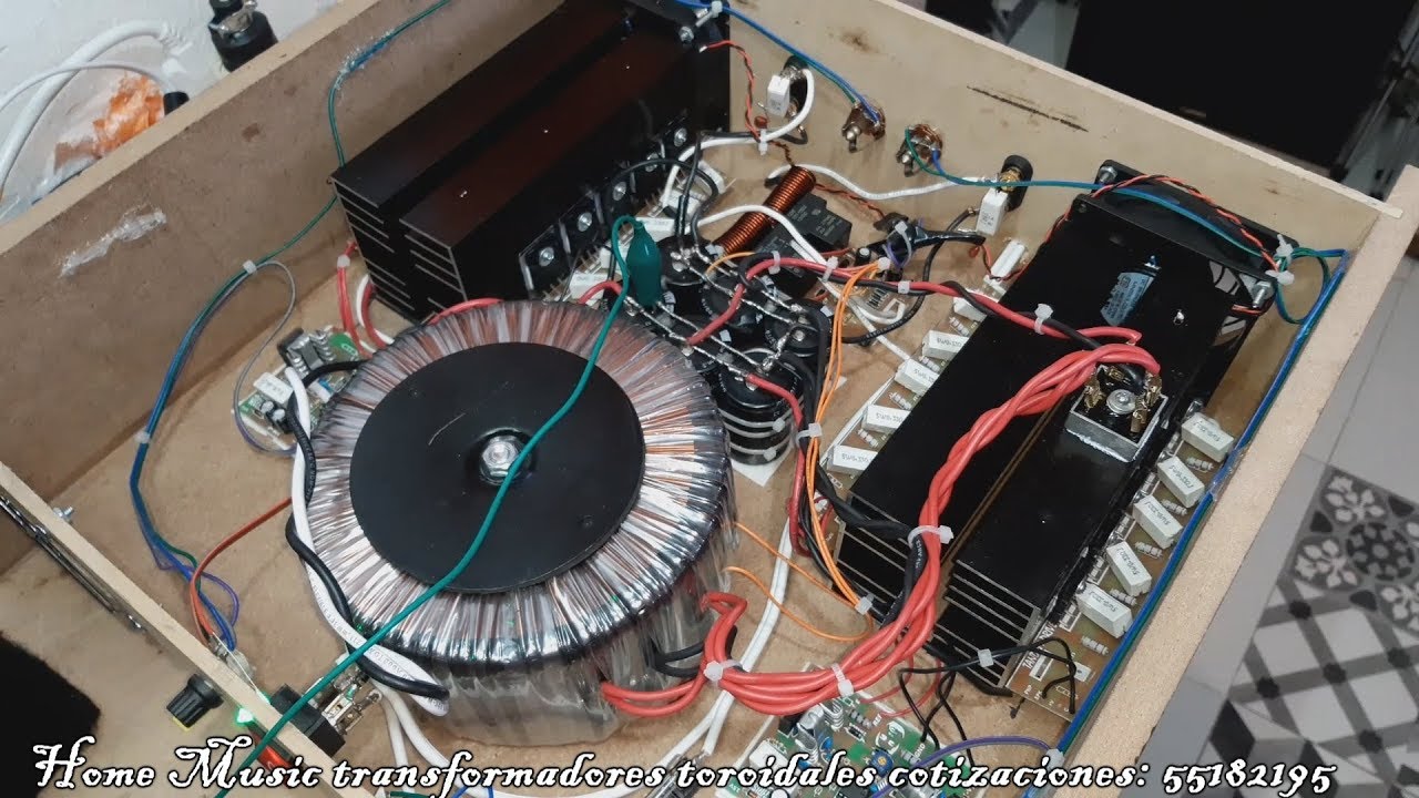 ampli 1000w probando un bajo doble de 18