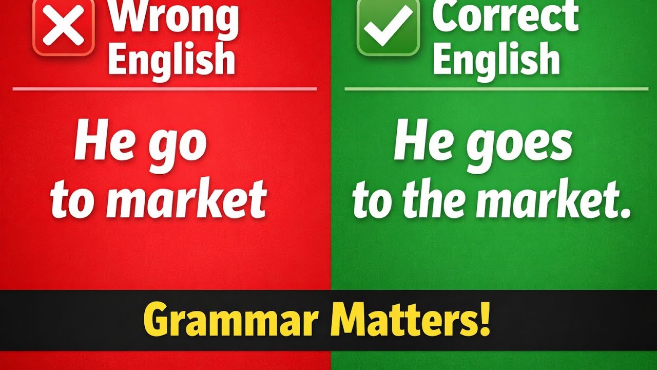 The Importance of Grammar in Spoken English | Sanjay Singh Wizard of English