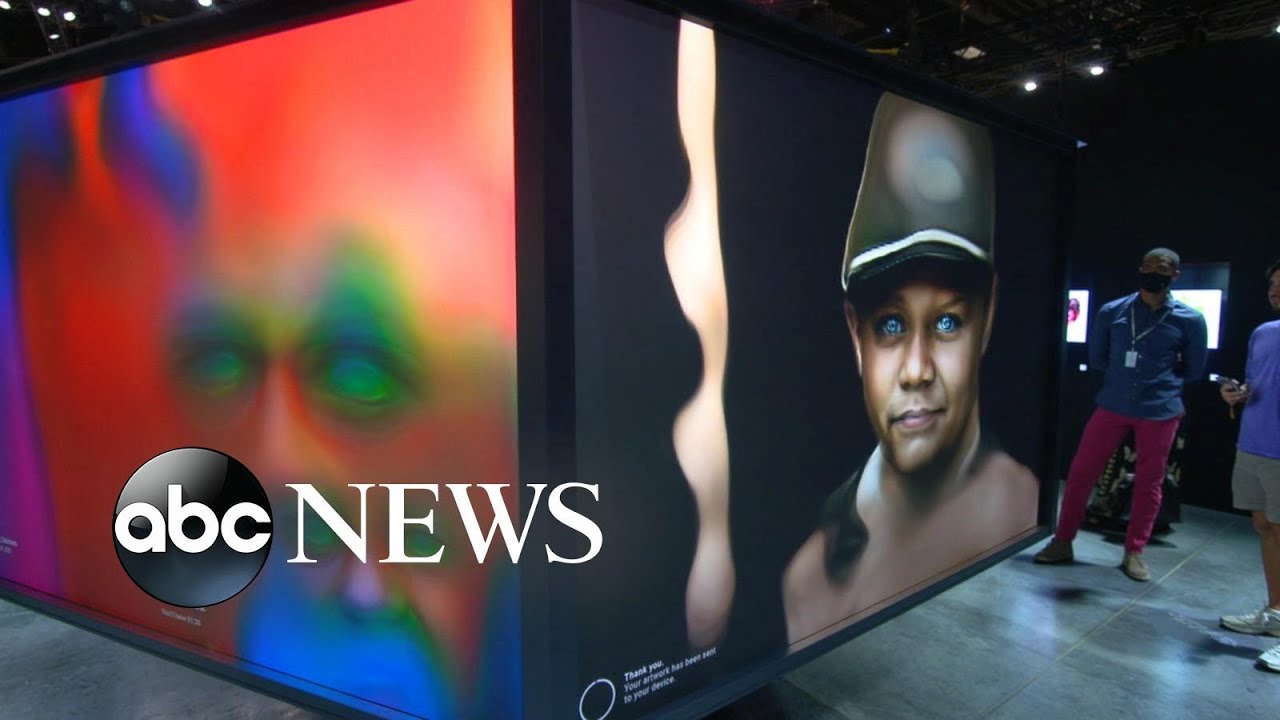 NFTs make international art show debut
