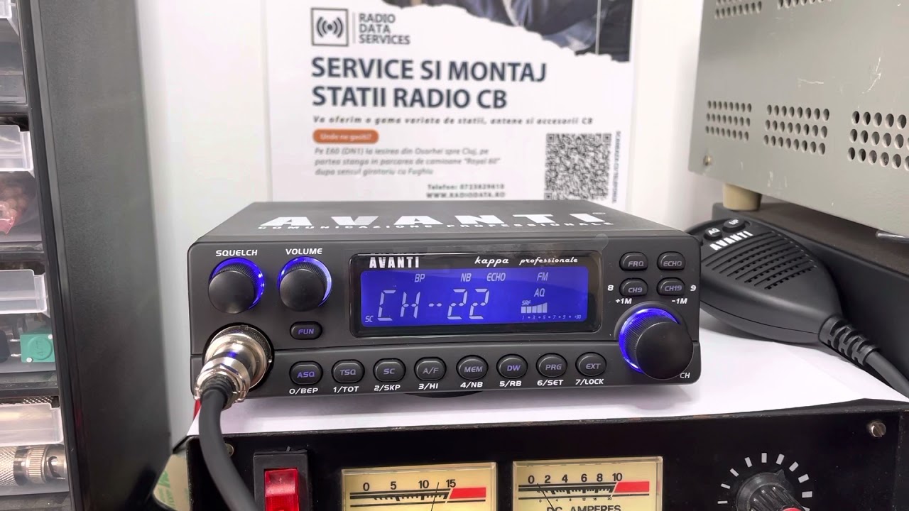 Avanti Kappa ASQ - Test statie radio CB | www.radiodata.ro