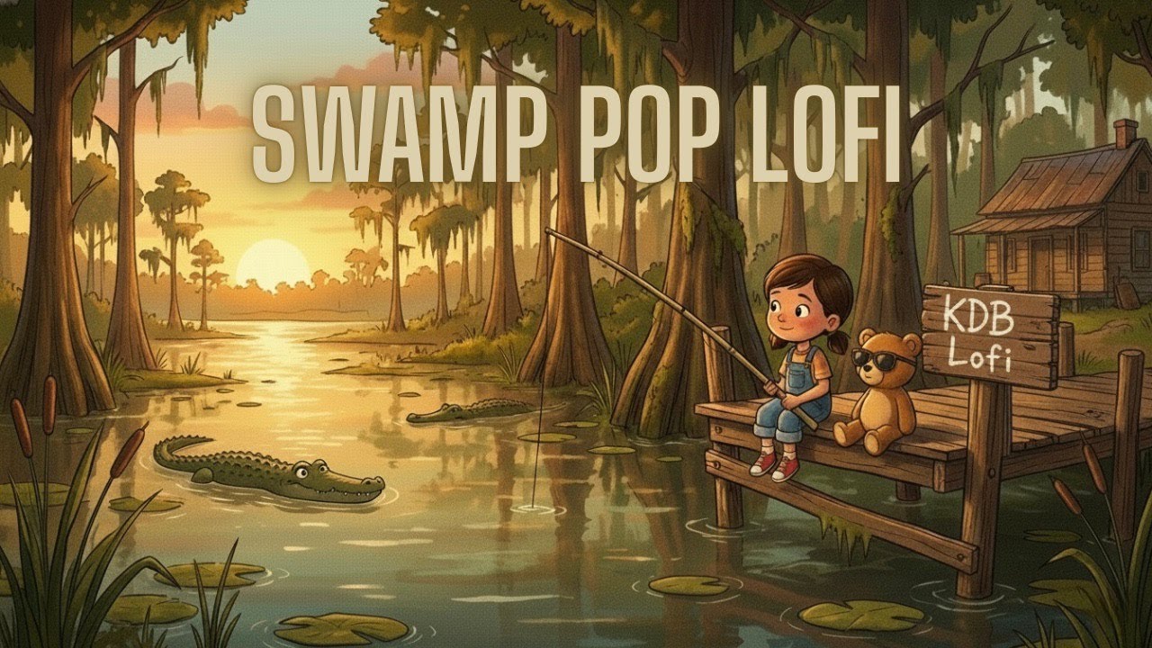 SWAMP POP LOFI 🐊 Louisiana Bayou Beats to Chill & Study To | Southern Soul Instrumentals