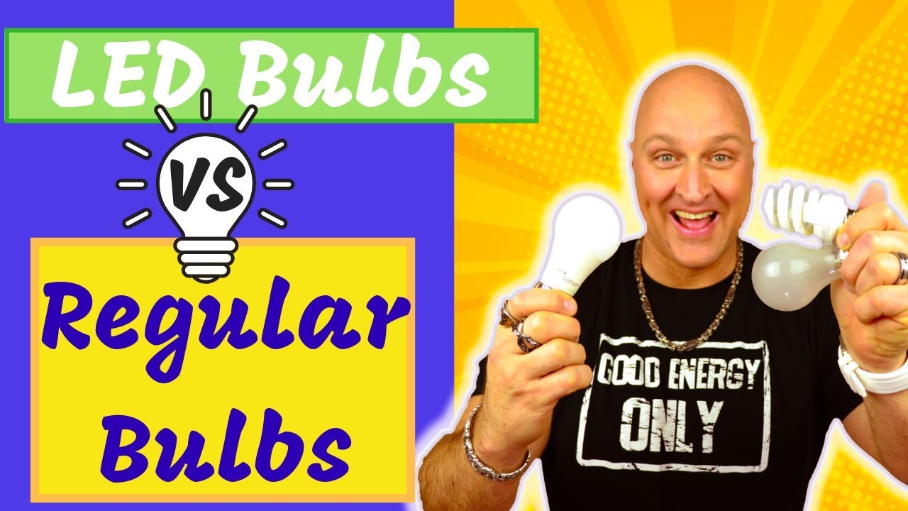 LED Bulbs VS Regular Bulbs (Save Money on Energy Bills)