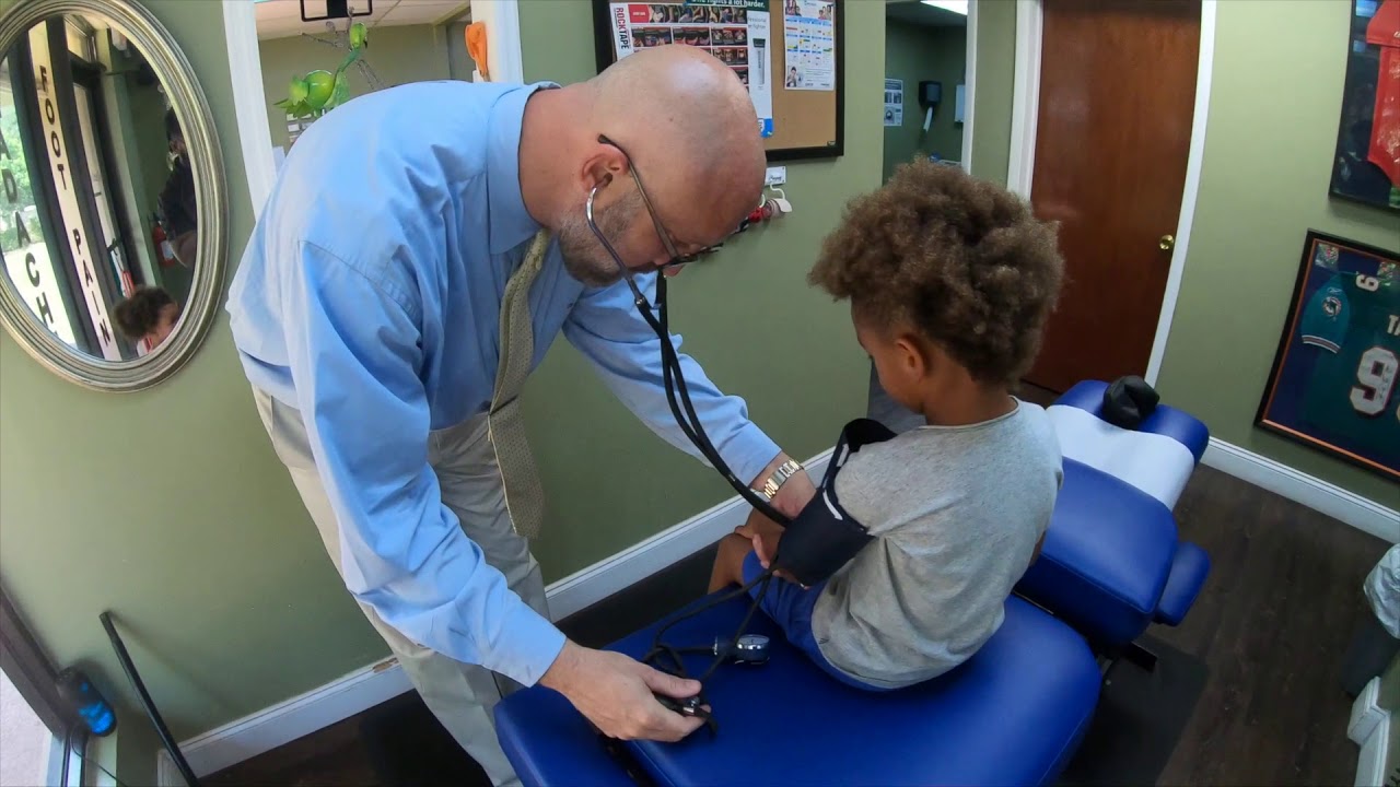 Kingston and Cali Chiropractic Checkup