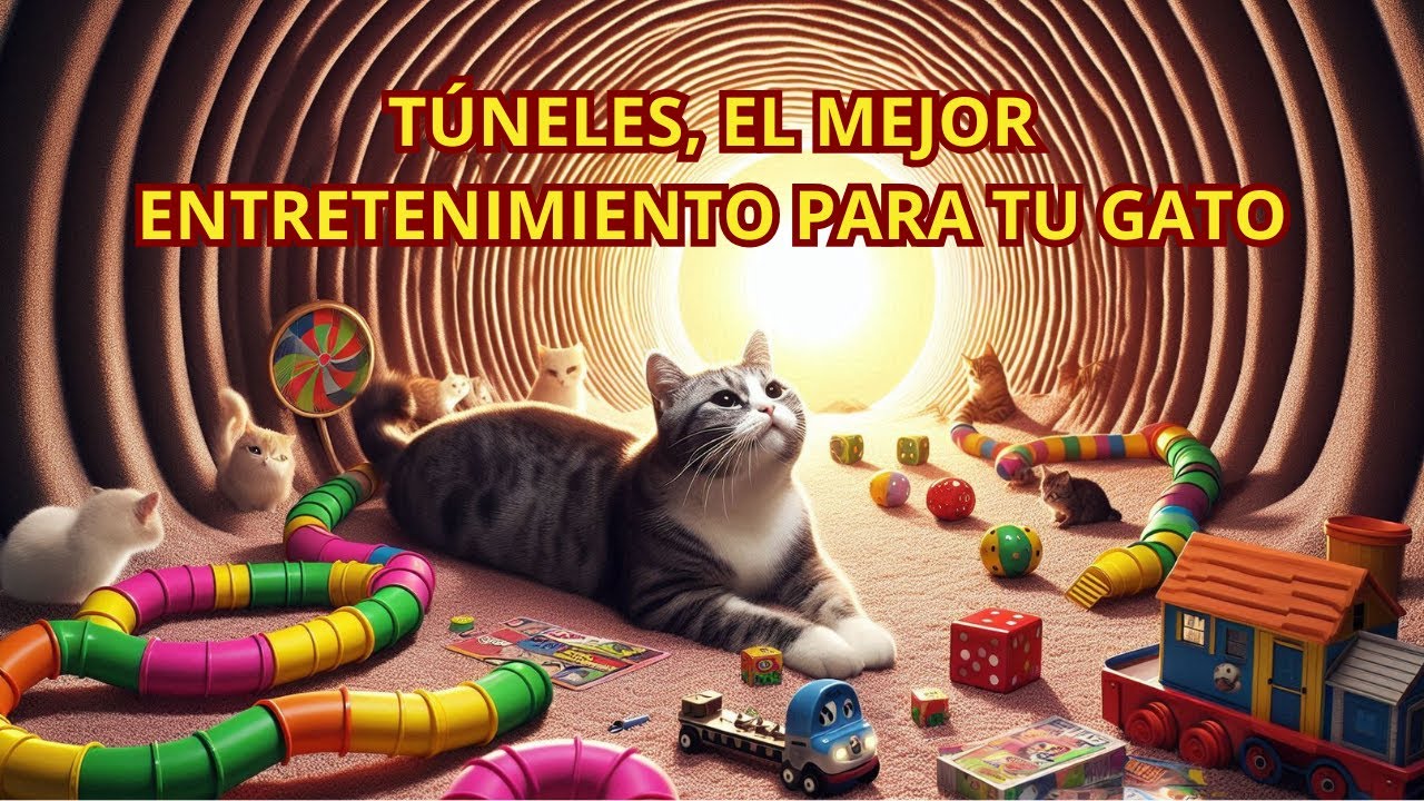 ES BUENA IDEA COMPRAR UN TÚNEL PARA GATOS? Mira cómo reaccionan mis gatos