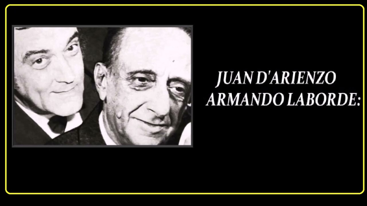 Los cantores de Darienzo ARMANDO LABORDE Viejo smoking De puro curda Caña Yuyo Brujo Tiempos viejos