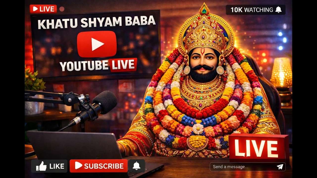 🔴LIVE~Shree shyam swarnotsav... 2026- , #bhajan Shyam Sangh Salboni