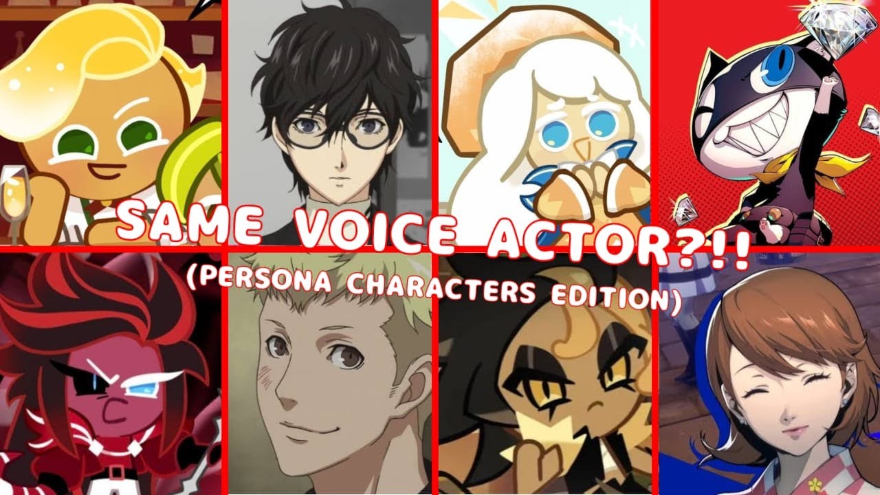 Every Cookie Run Character That Also Voicing Persona Characters!