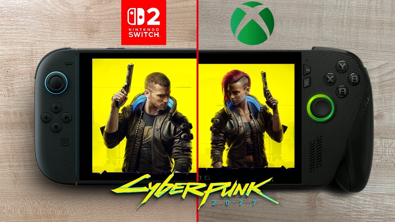 Cyberpunk 2077 | Switch 2 vs ROG XBox Ally X