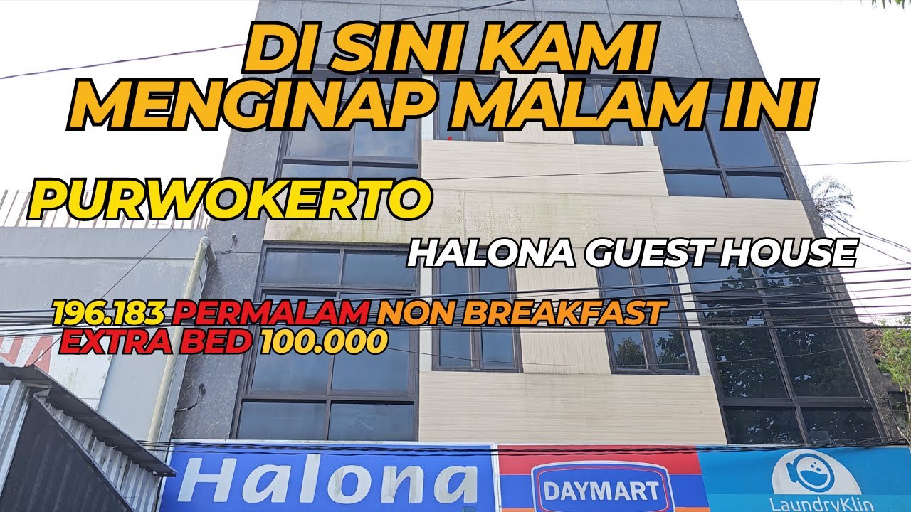 🟢Seru! Dari Stasiun Purwokerto Naik Grab⁉️ ke Guest House Halona: Tempat Menginap yang MURAH!