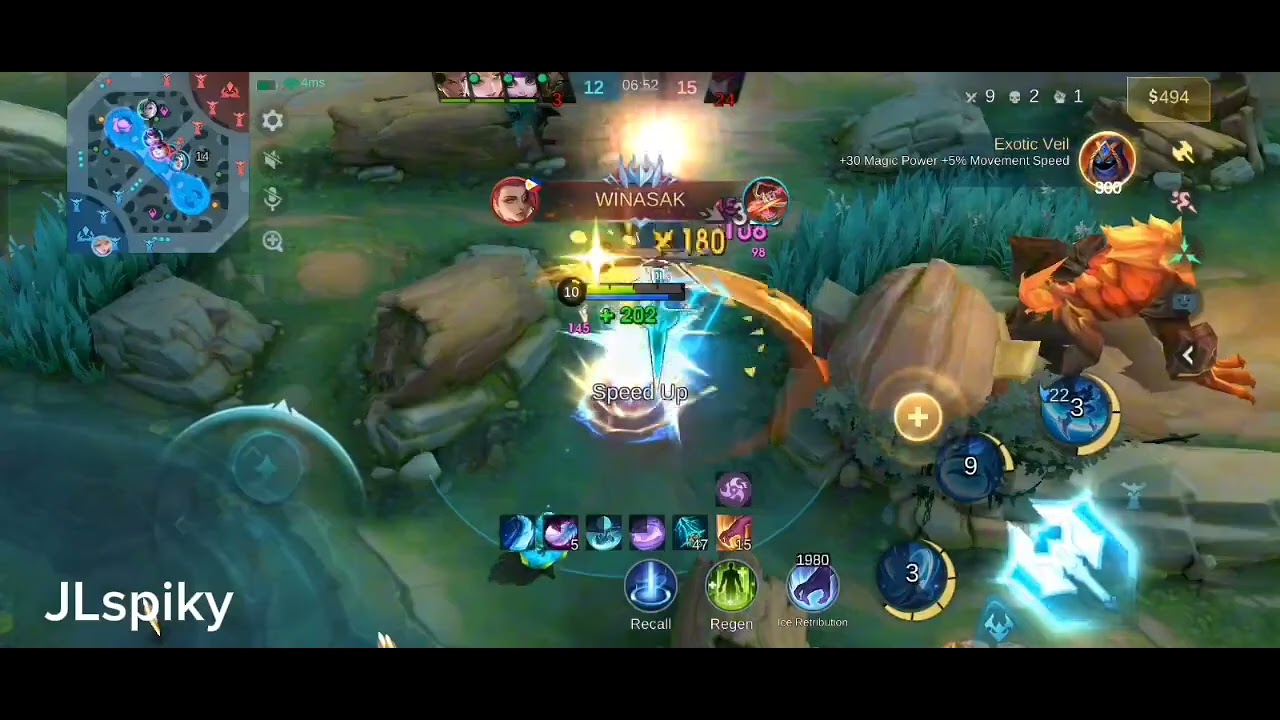 Palong palo na naman si Aamon sa mga kills. Paktay na naman mga kalaban 🤣