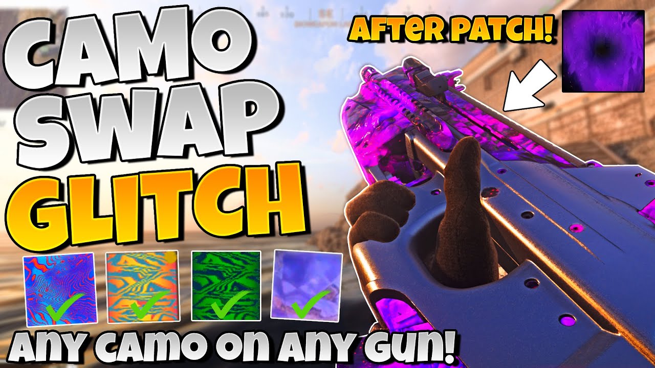 *INSTANT* CAMO SWAP GLITCH FOR WARZONE AFTER PATCH! WORKS FOR ALL PLATFORMS + ANY CAMO ON ANY GUN!