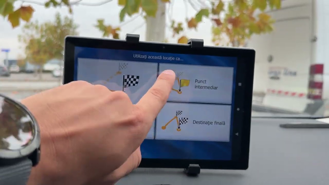 Tableta GPS Camion, calculare traseu instant Romania-Norvegia !