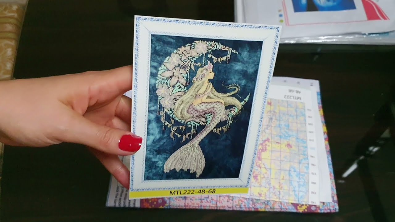 Kits punto de cruz. ♥ diychoose ♥ enamorada de la luna. ♥Flosstube♥Cross stitch♥ compras♥