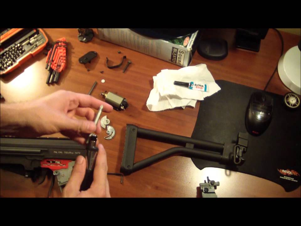 KA Airsoft FAL - Disassembly & Gearbox Opening