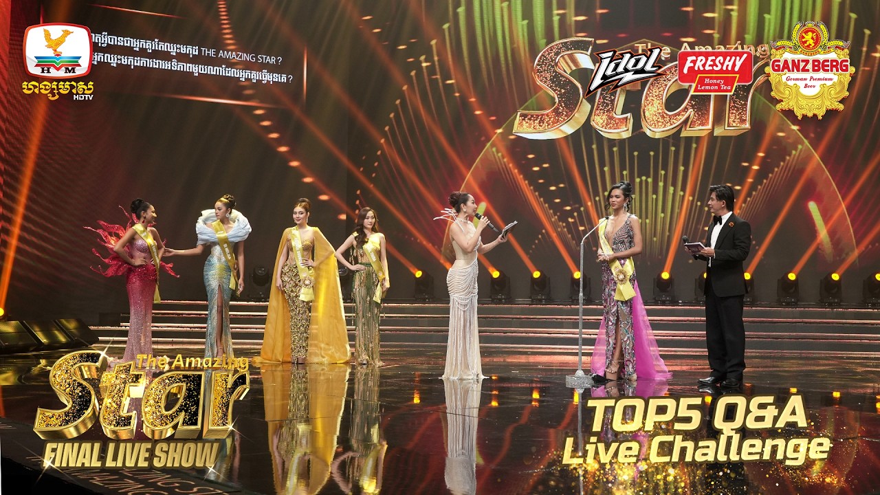 TOP5 Q&A Live Challenge | The Amazing Star ⭐️| Final