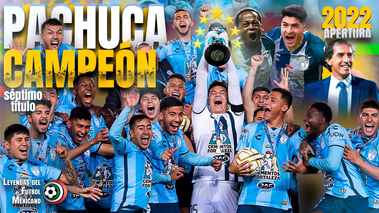 ⭐ Los TUZOS del PACHUCA son los CAMPEONES del APERTURA 2022 🏆 Partido a Partido ⚽ SIETE TÍTULOS