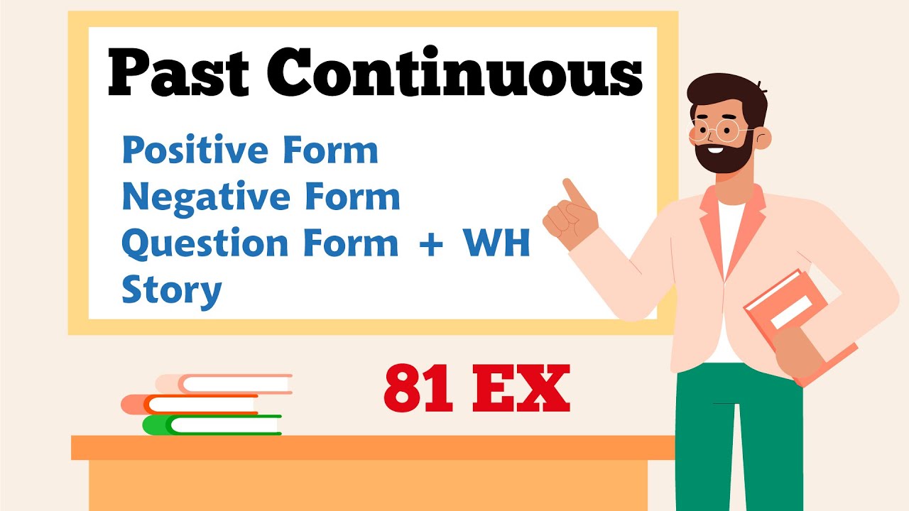English Grammar 6 - Past Continuous tense Urgent - 81 Examples
