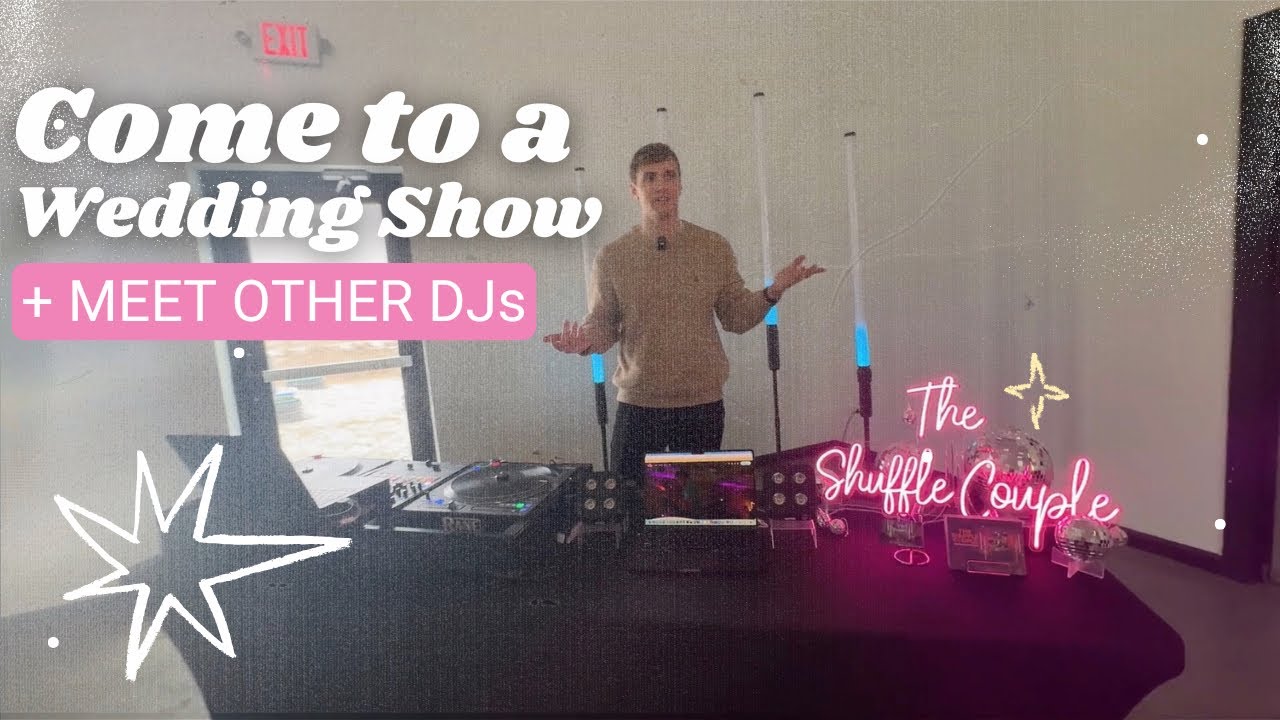 Behind the Scenes at a Wedding Show with Local DJs