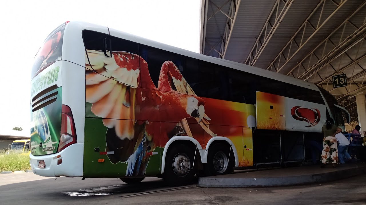 Viajando de Brasília DF x Cuiabá MT 15:30 Com a #Eucatur G7 1200