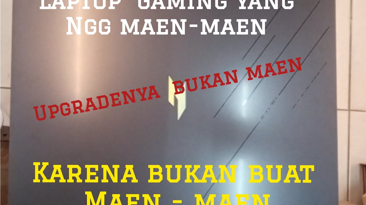 Pemula juga bisa upgrade Acer Nitro  V16 Ram dan SSD