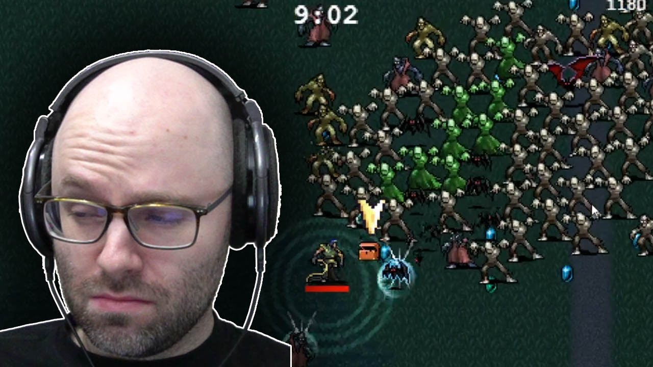 I keep eating garlic and they keep comin' (Vampire Survivors)