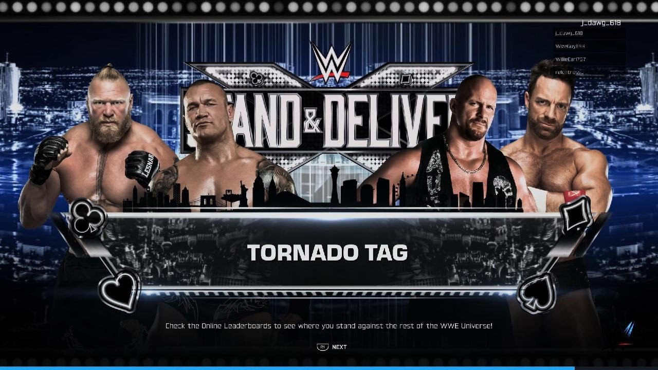 WWE 2K26 Tornado Tag