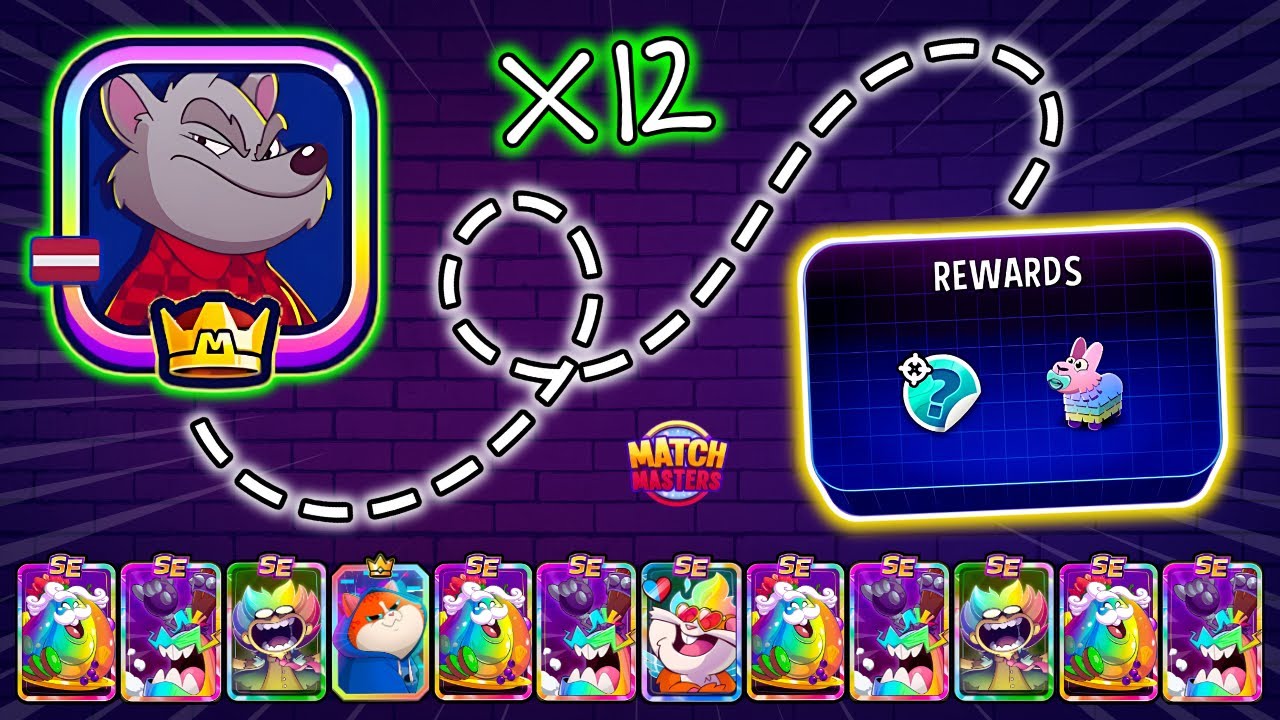 INSANE x12 JOURNEY with VINNIE & SWEEPER🔥 MATCH MASTERS HEROES & HOLOGRAMS
